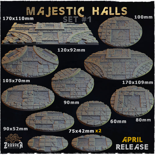 Majestic Halls Bases by Zabavka Workshop