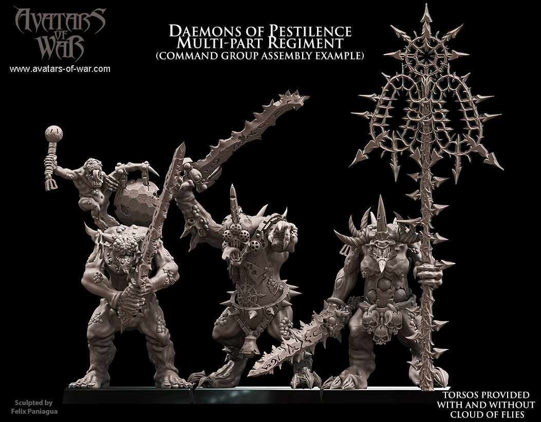 Demons of Pestilence (Multi-Part Regiment) by Avatars of War