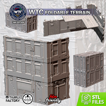 Medium WTC Foldable Terrain Pack By Txarli Factory