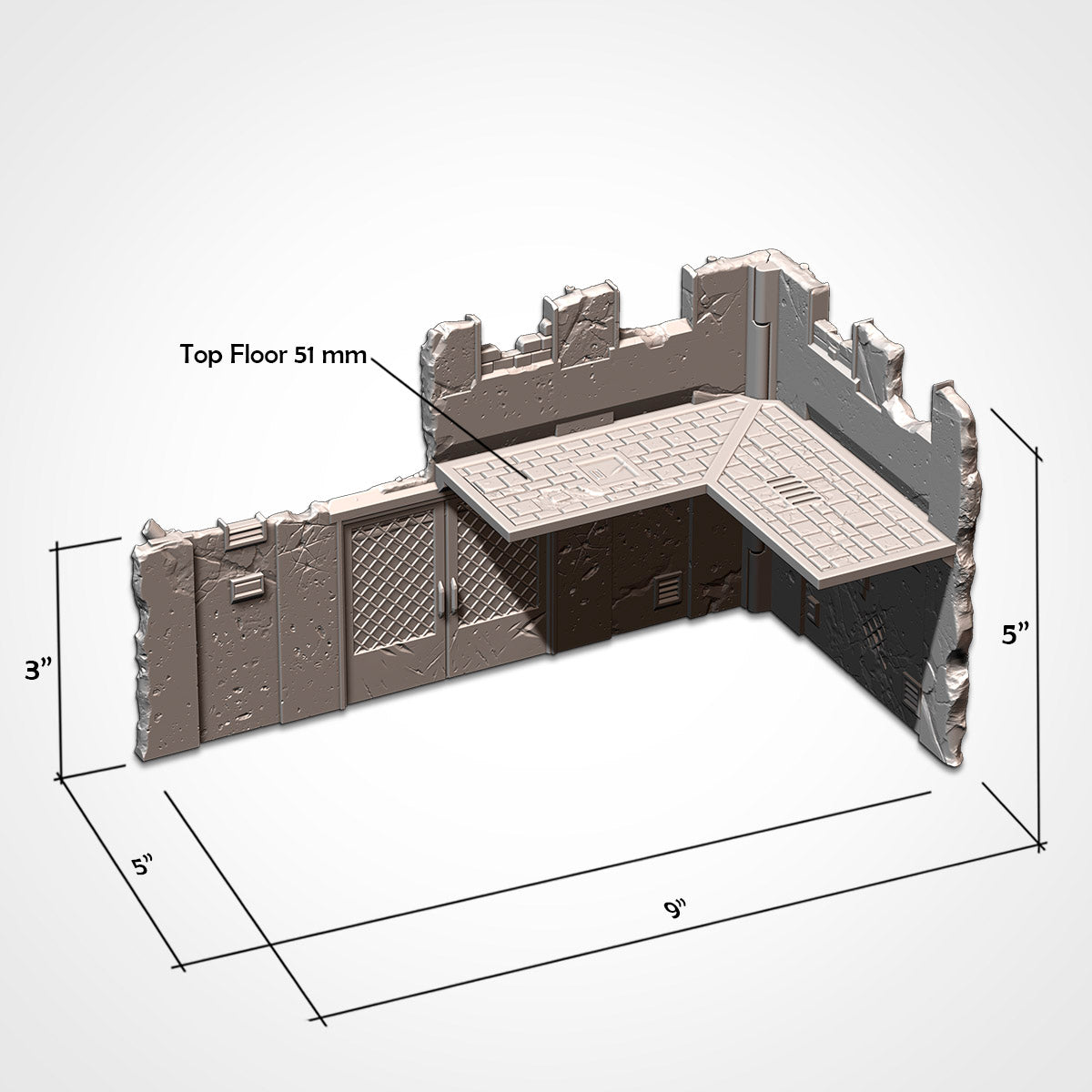 Medium WTC Foldable Terrain Pack By Txarli Factory