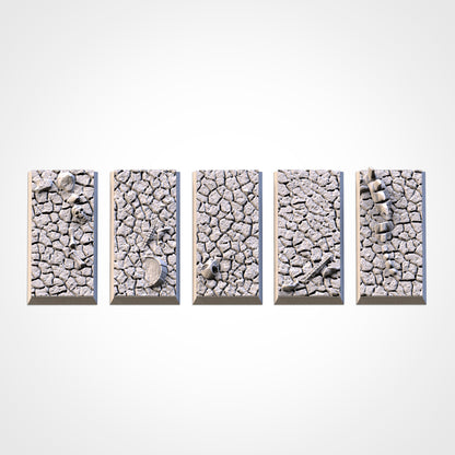 Cracked Desert Square Bases By Txarli Factory