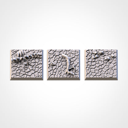 Cracked Desert Square Bases By Txarli Factory