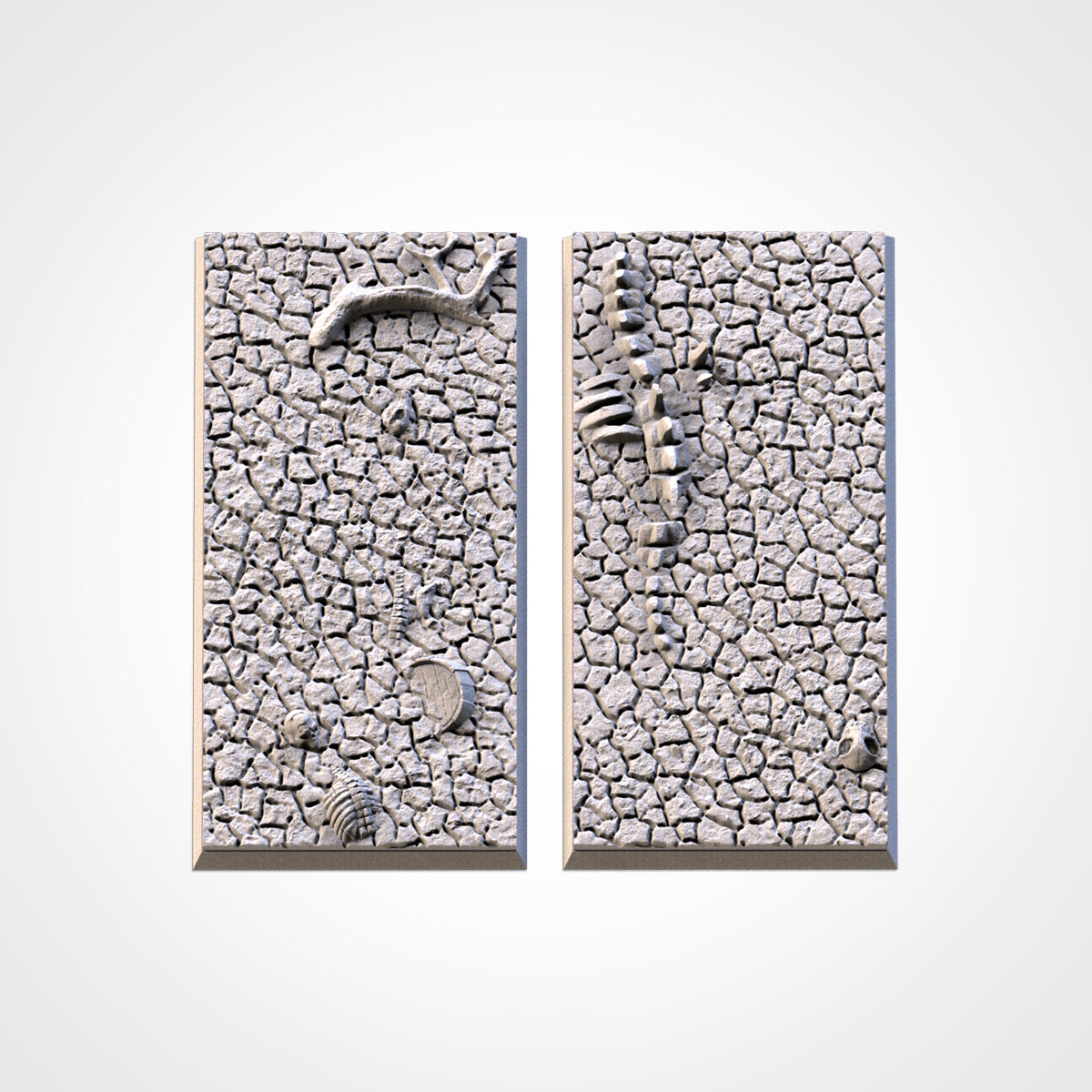 Cracked Desert Square Bases By Txarli Factory