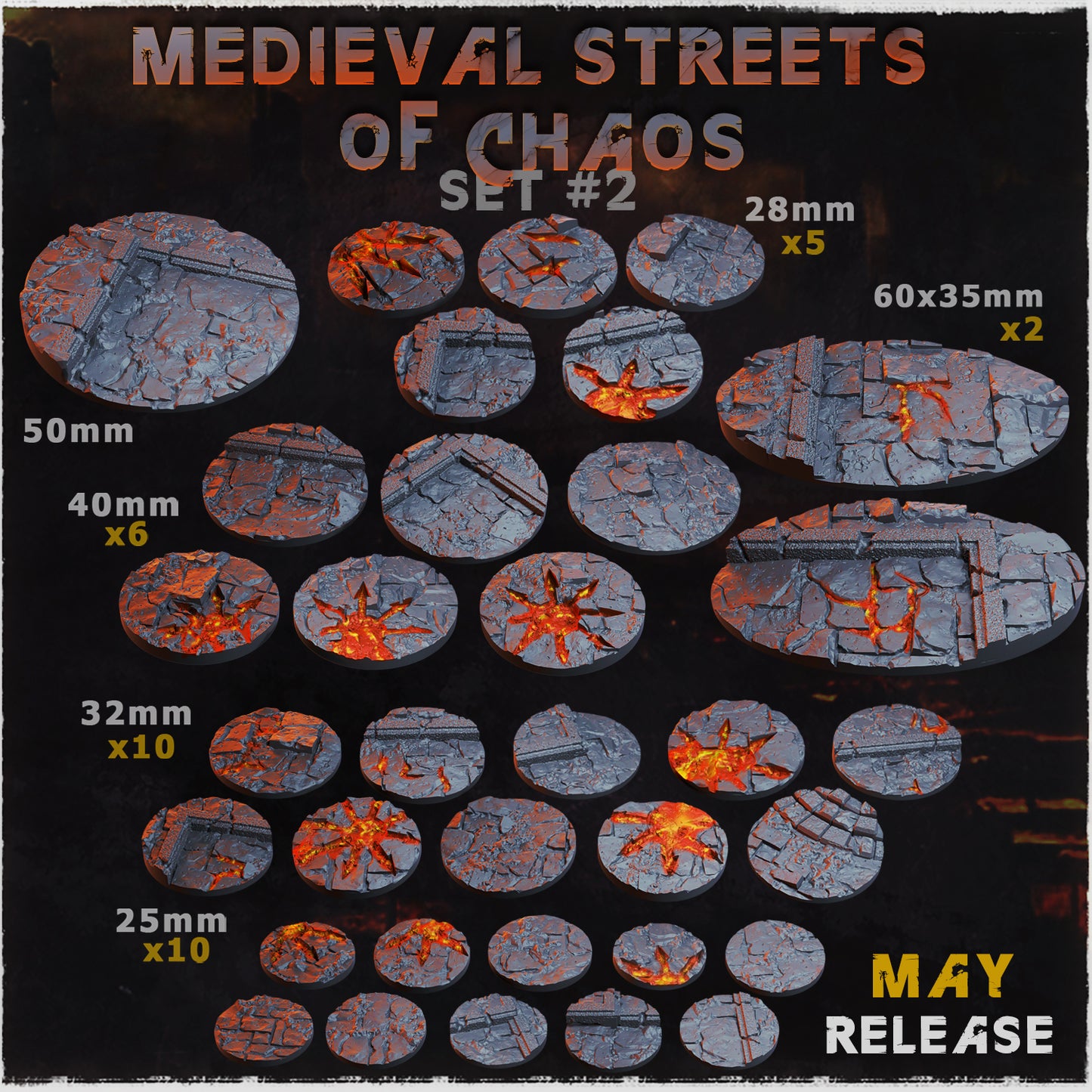 Medieval streets of chaos Bases by Zabavka