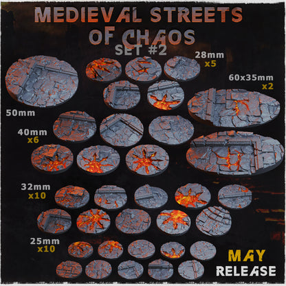Medieval streets of chaos Bases by Zabavka