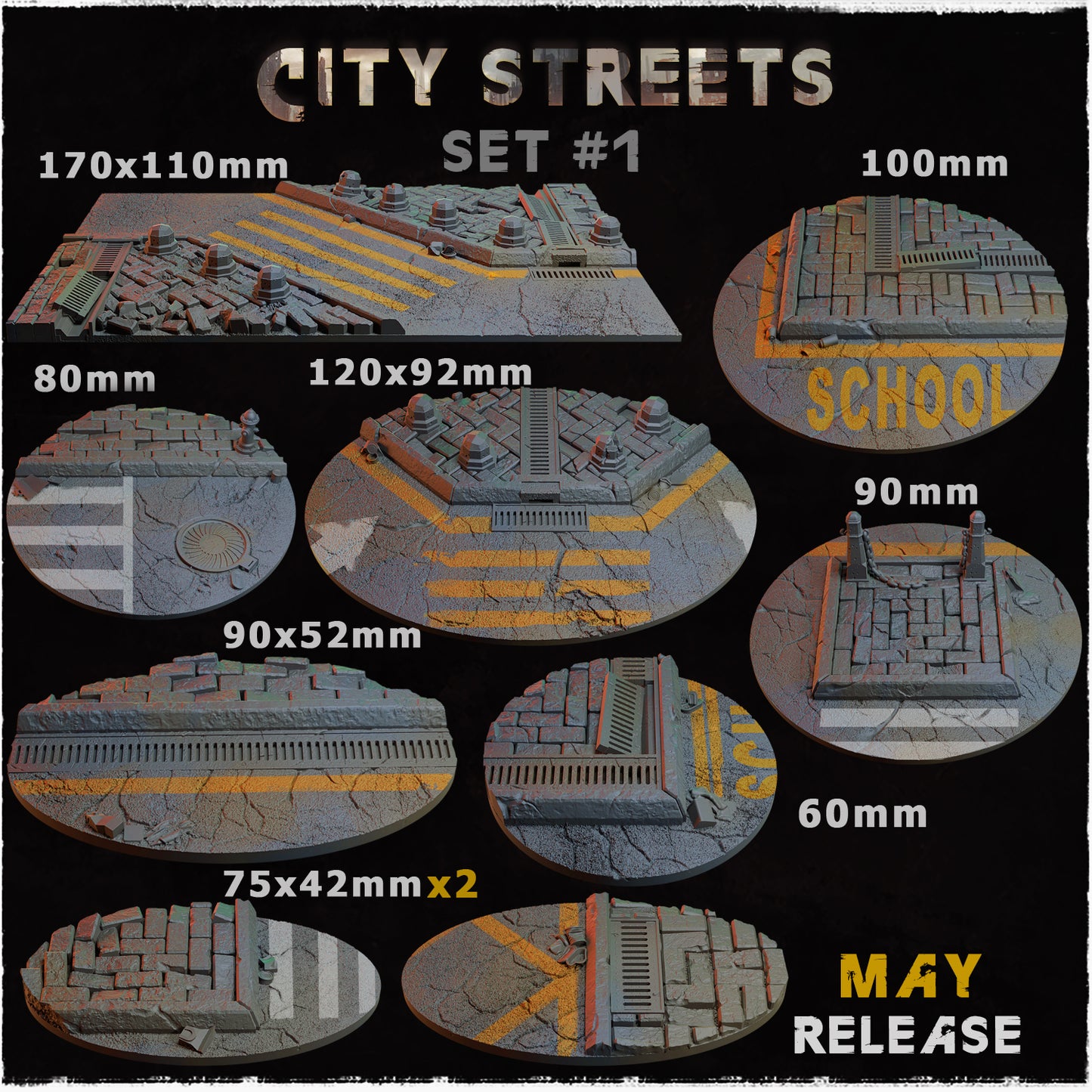 City Streets Bases by Zabavka