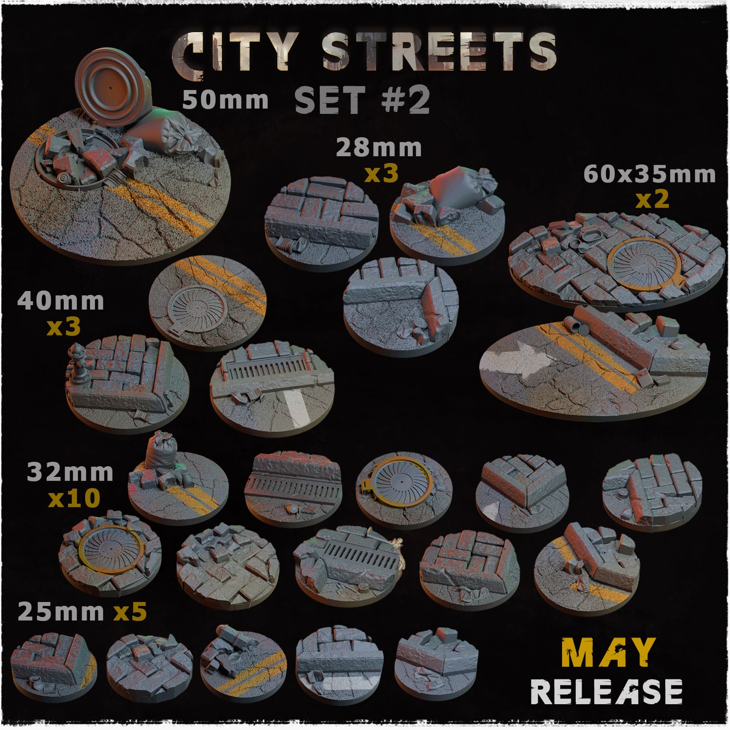 City Streets Bases by Zabavka