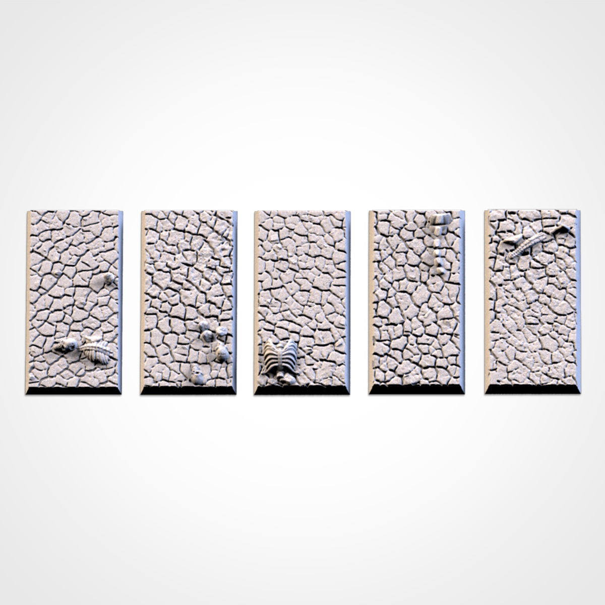 Cracked Desert Square Bases By Txarli Factory