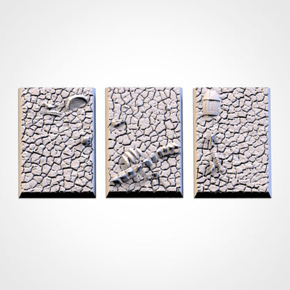 Cracked Desert Square Bases By Txarli Factory