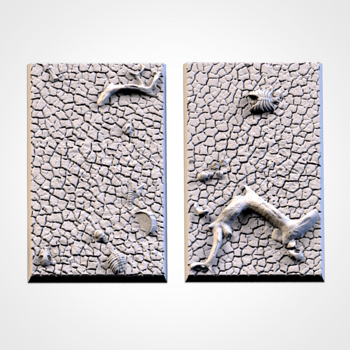 Cracked Desert Square Bases By Txarli Factory
