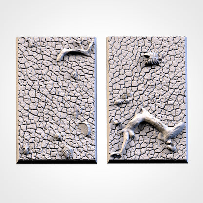 Cracked Desert Square Bases By Txarli Factory