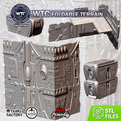 Medium WTC Foldable Terrain Pack By Txarli Factory