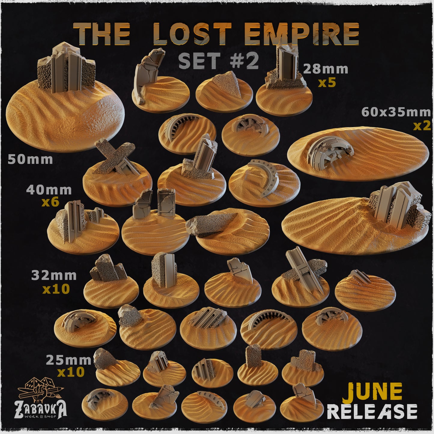 The Lost Empire Bases by Zabavka Workshop