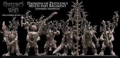 Demons of Pestilence with Cloud of Flies (Multi-Part Regiment) by Avatars of War