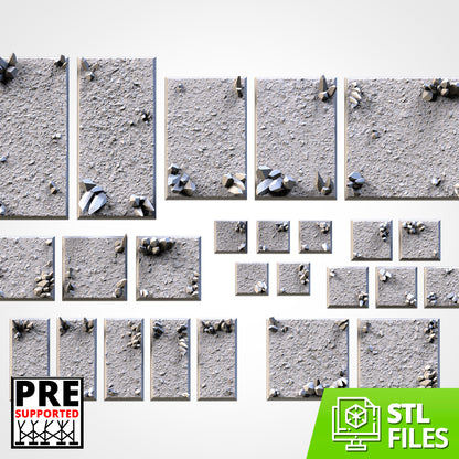 Crystals Square Bases By Txarli Factory