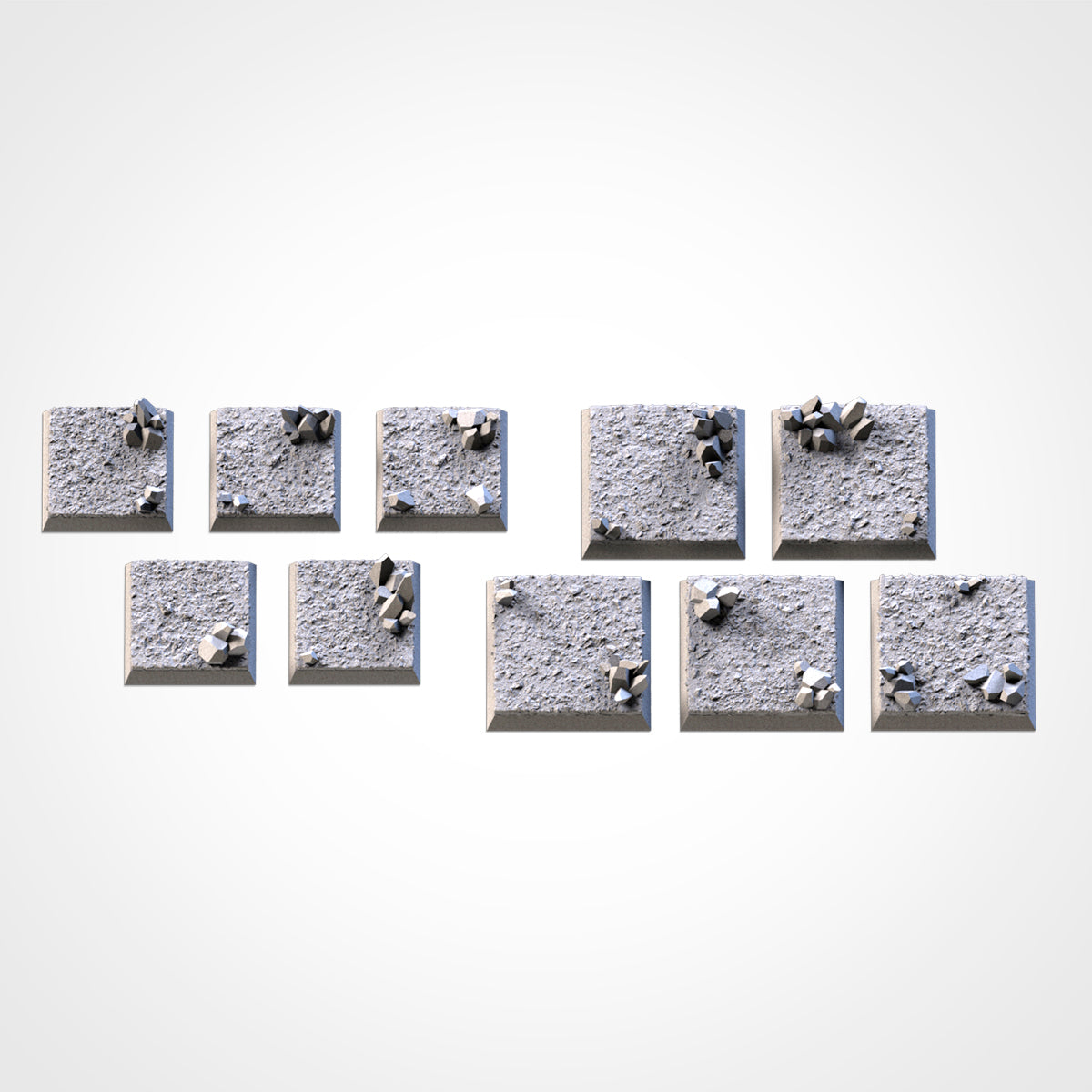 Crystals Square Bases By Txarli Factory