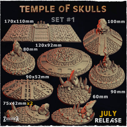 Temple of Skulls Bases by Zabavka
