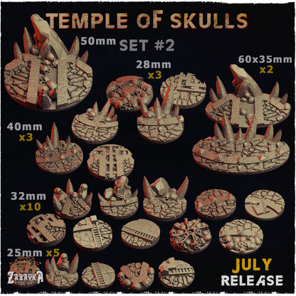 Temple of Skulls Bases by Zabavka
