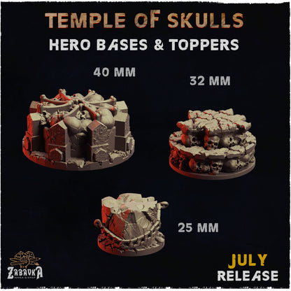 Temple of Skulls Bases by Zabavka