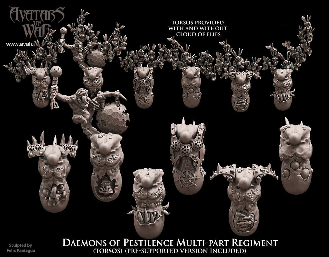 Demons of Pestilence (Multi-Part Regiment) by Avatars of War