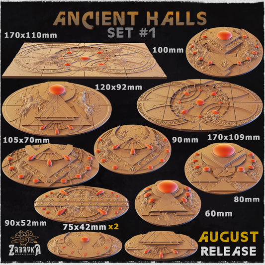 Ancient Halls Bases by Zabavka Workshop