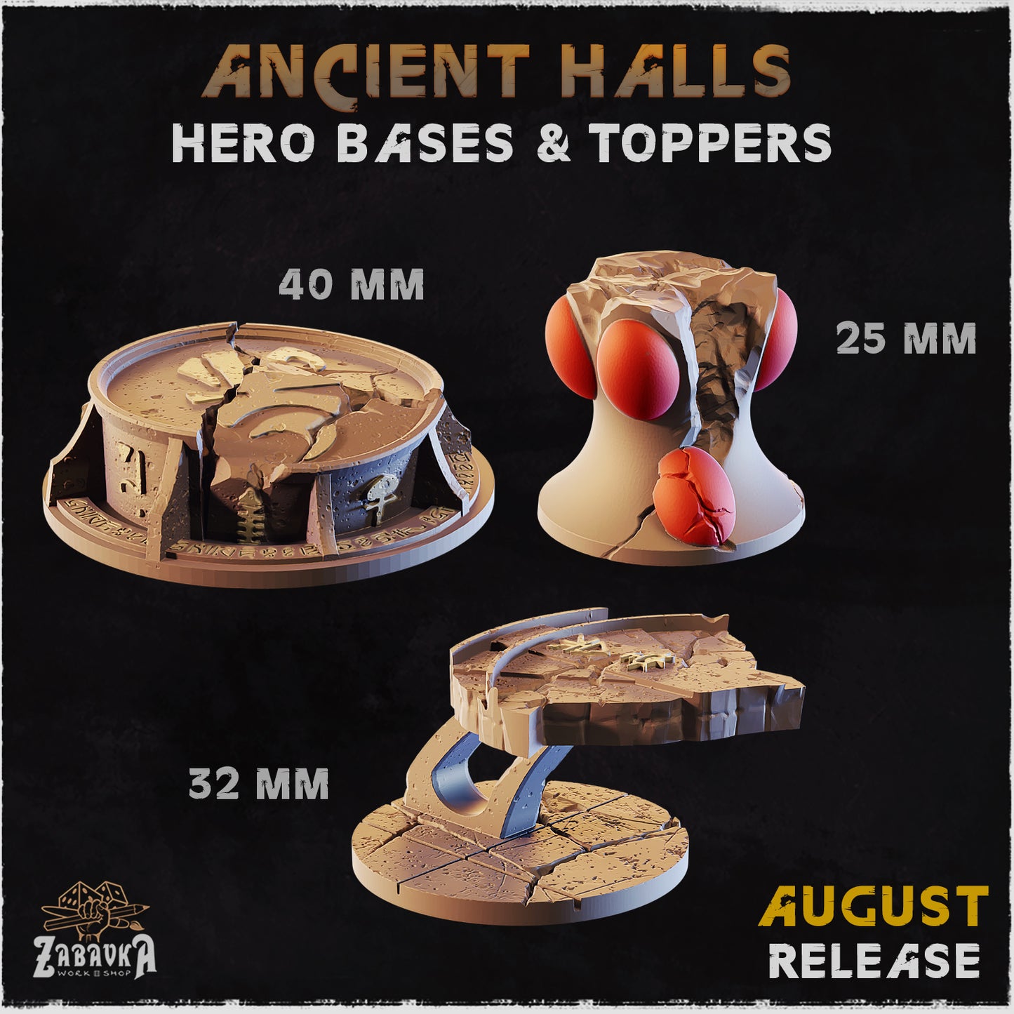 Ancient Halls Bases by Zabavka Workshop