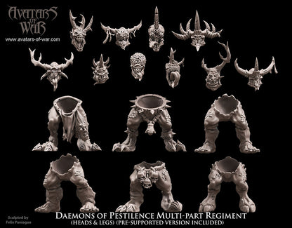Demons of Pestilence (Multi-Part Regiment) by Avatars of War