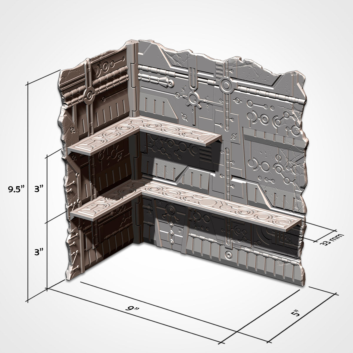 Medium WTC Foldable Terrain Pack By Txarli Factory