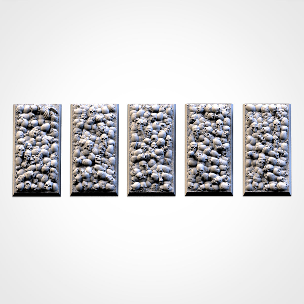 Death Skulls Square Bases By Txarli Factory