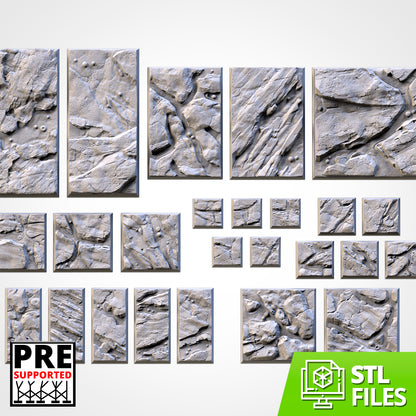 Volcanic Square Bases By Txarli Factory