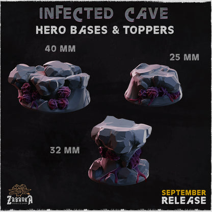 Infected Cave Bases by Zabavka Workshop