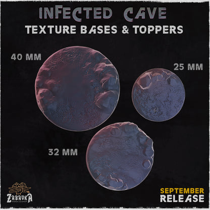 Infected Cave Bases by Zabavka Workshop
