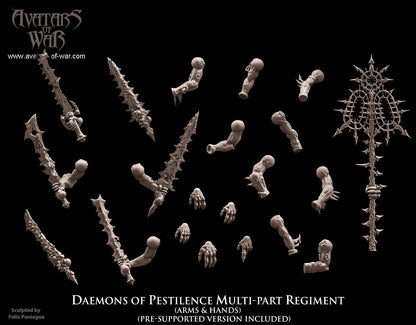 Demons of Pestilence (Multi-Part Regiment) by Avatars of War