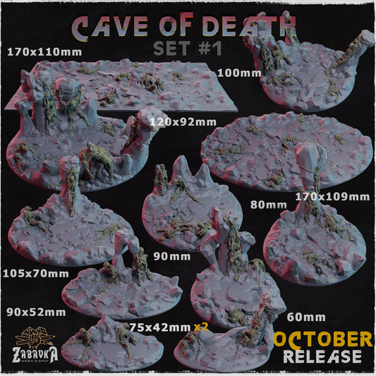 Cave of Death Bases by Zabavka Workshop