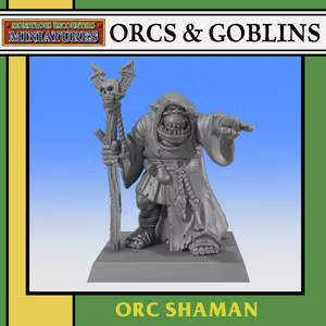 Monstrous Encounters – ORCS & GOBLINS: Orc Shaman 1