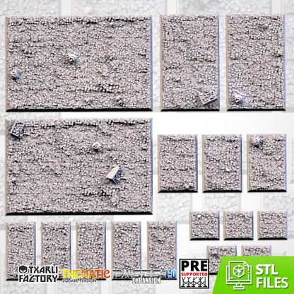 Treasures Square Bases By Txarli Factory