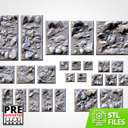 Chaos Hell Square Bases By Txarli Factory