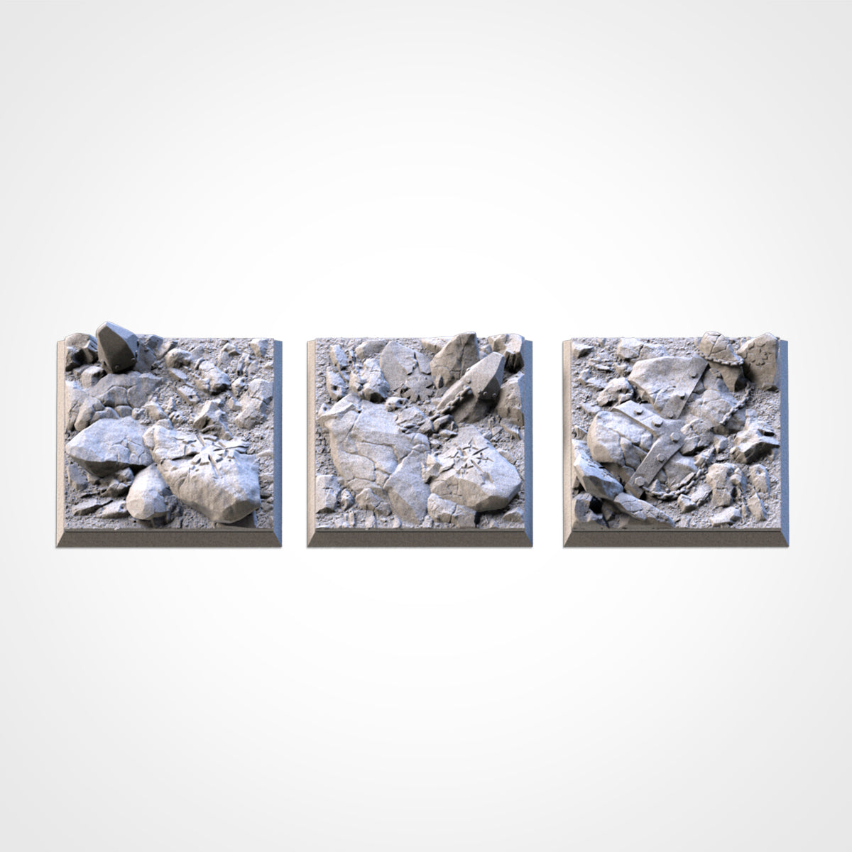 Chaos Hell Square Bases By Txarli Factory