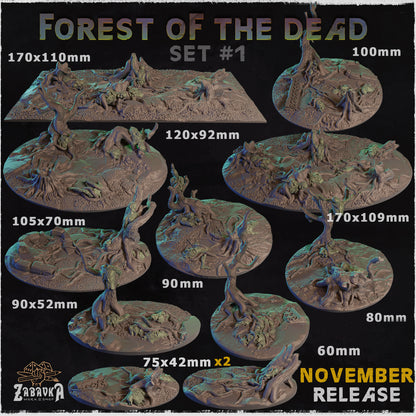 Forest of the Dead Bases by Zabavka Workshop