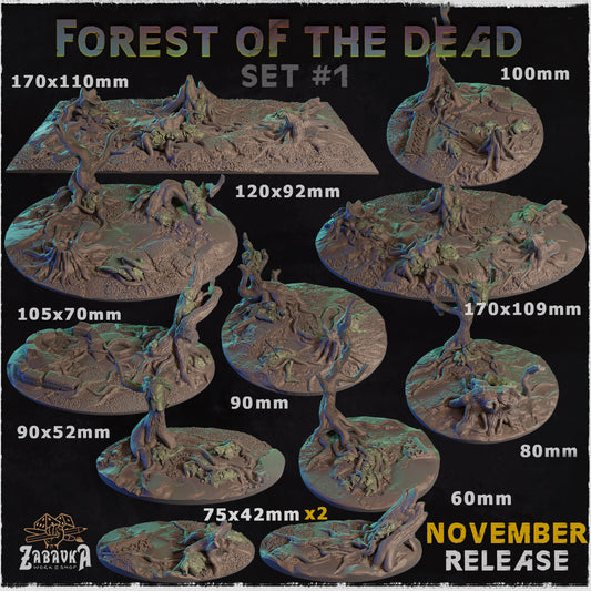 Forest of the Dead Bases by Zabavka Workshop