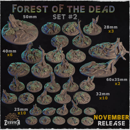 Forest of the Dead Bases by Zabavka Workshop