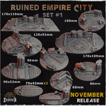 Ruined Empire City Bases by Zabavka