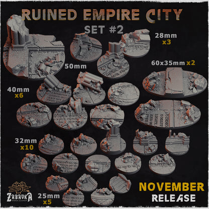 Ruined Empire City Bases by Zabavka