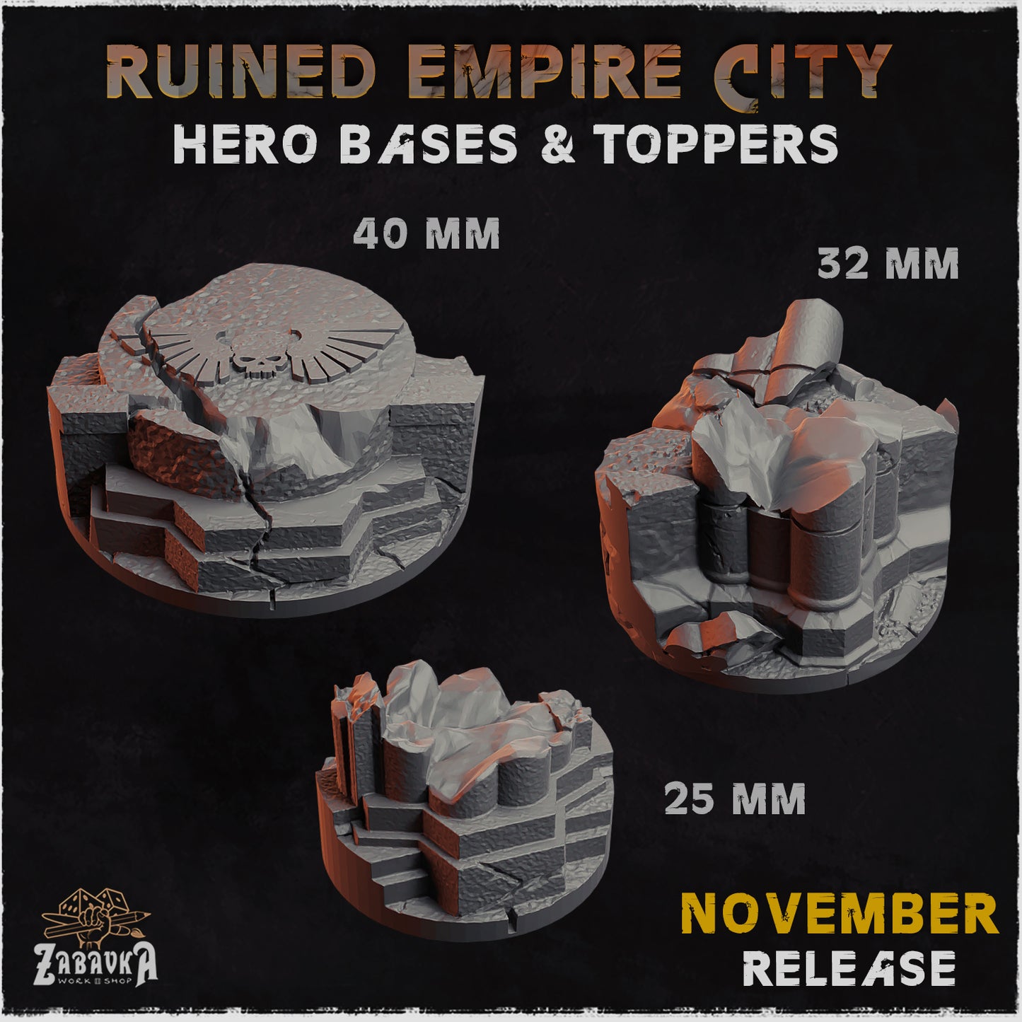 Ruined Empire City Bases by Zabavka