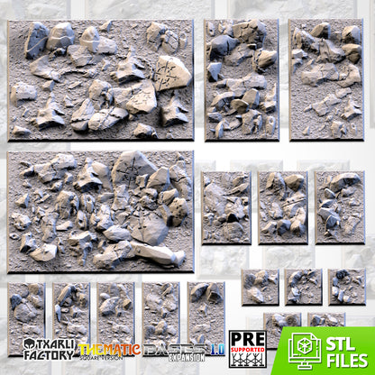 Chaos Hell Square Bases By Txarli Factory