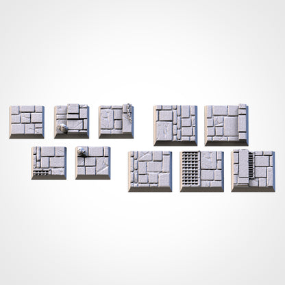 Dungeon Square Bases By Txarli Factory
