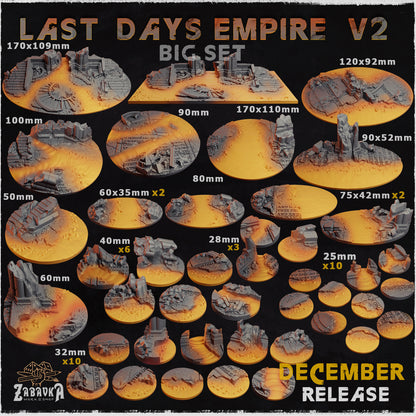 Last Days Empire Bases V2 by Zabavka