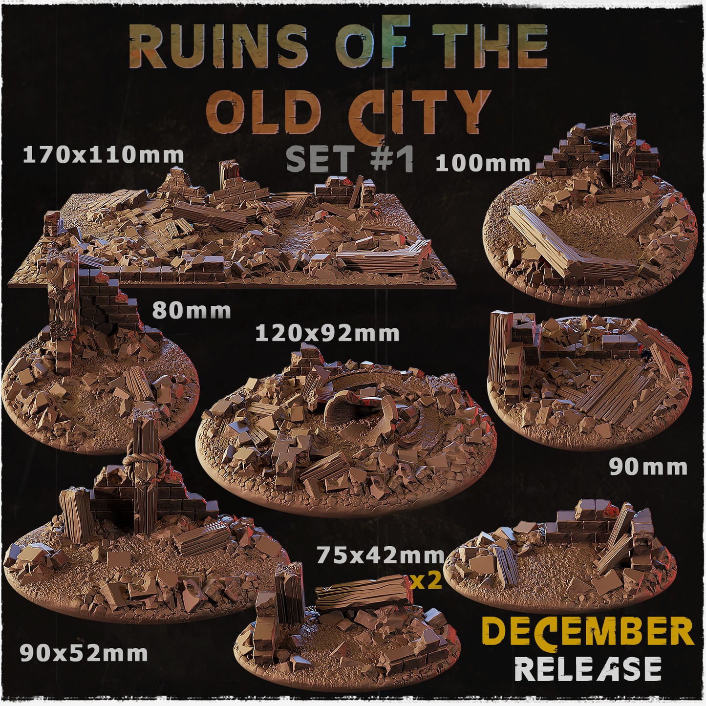 Ruins of the Old City Bases by Zabavka