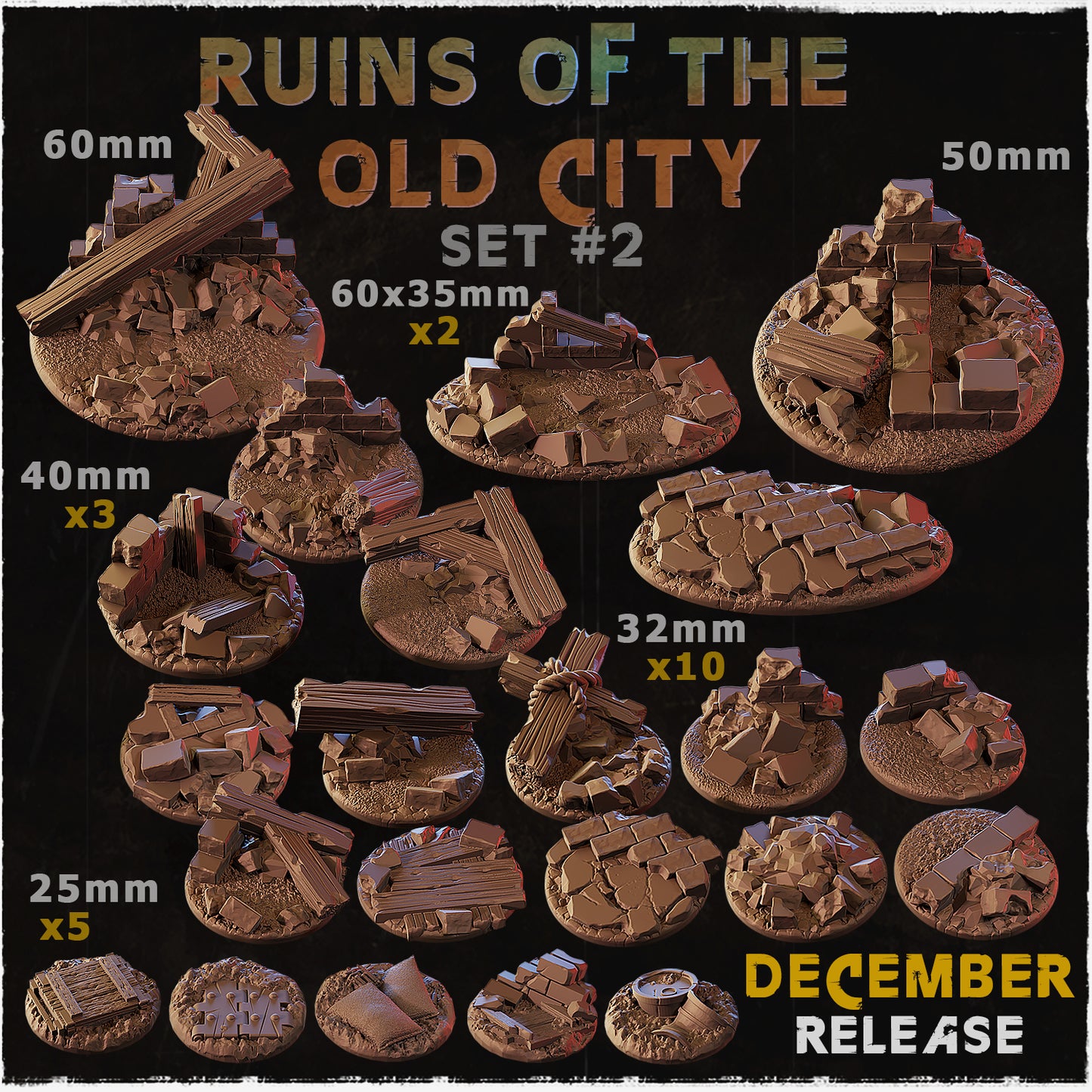 Ruins of the Old City Bases by Zabavka