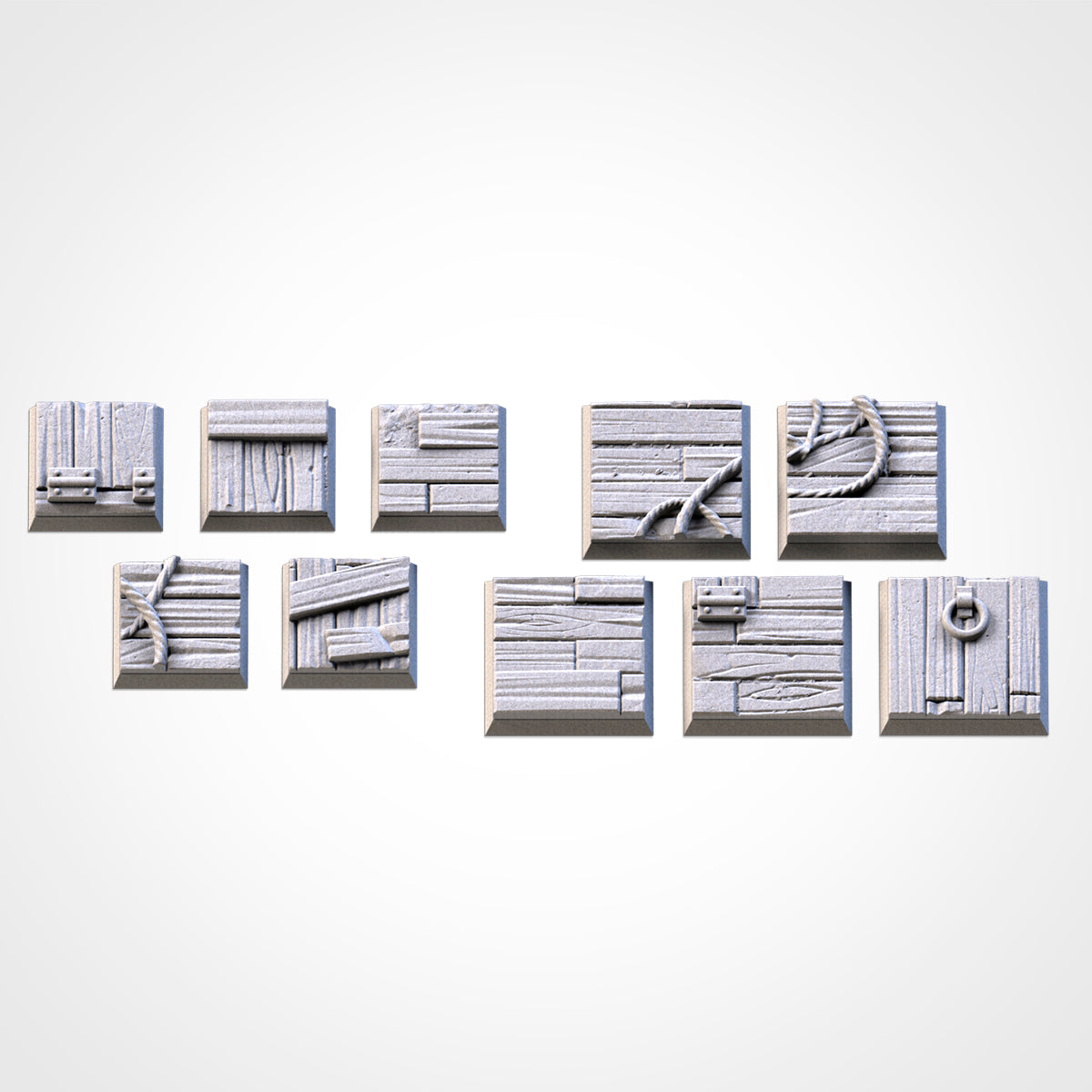 Wooden Square Bases By Txarli Factory